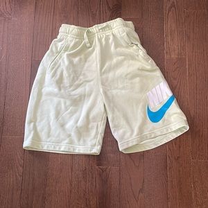 Light green Nike shorts